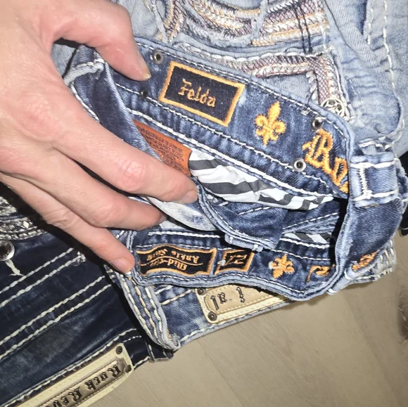 Rock Revival Jeans Price Is For Everything shown - Picture 3 of 16